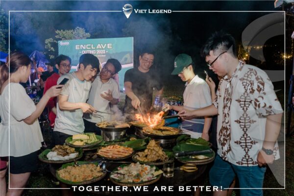 Bữa tối tại YesHue Eco